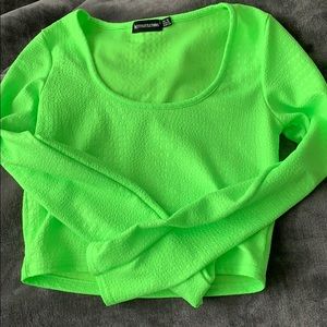 Neon Green Long Sleeve